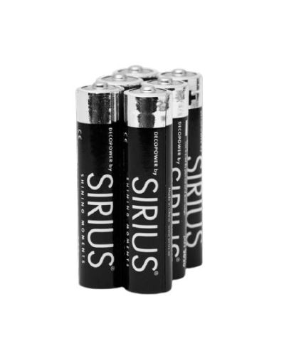 Sirius AAA Decopower by Sirius 6stk Batterier