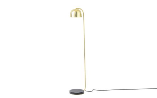 Normann Copenhagen Grant gulvlampe - brass