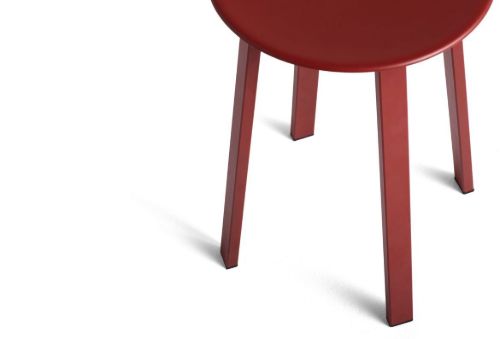 HAY Revolver Stool H: 48,5 cm - Red  