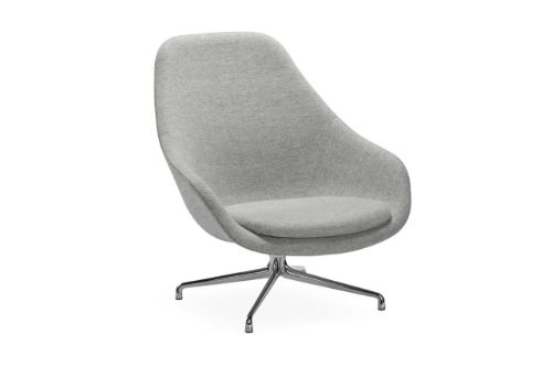Hay AAL91 Lænestol   - Black Aluminium / Hallingdal 130