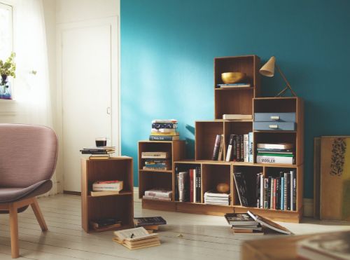 FDB Møbler Sokkel B98S Mogens Koch D:17 cm til vandret - Eg 