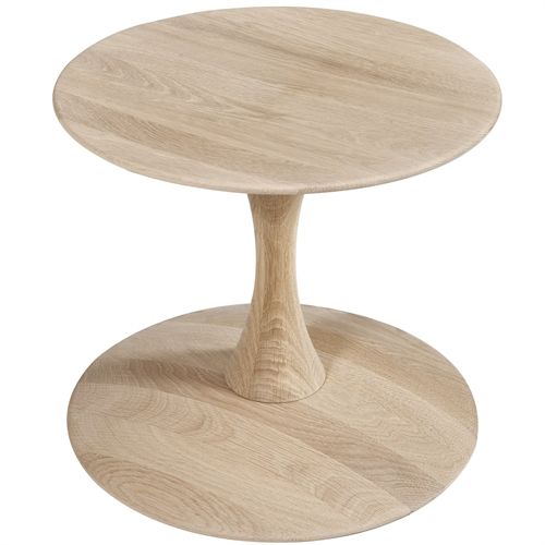 Snedkergaarden Nanna Ditzel Trisse Taburet ND 105 H: 44 cm - Sæbebehandlet Eg