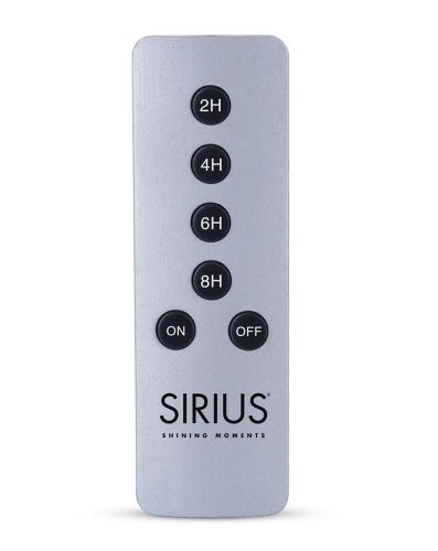 Sirius Fjernbetjening Til Udvalgte Serier 10x3 cm - Sølv