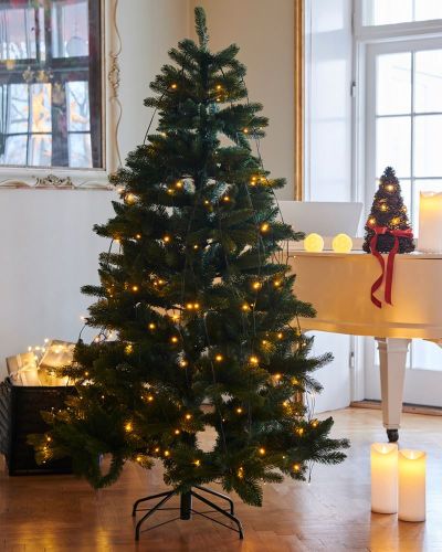 Sirius Anni Juletræ med 234 LED lys H: 150 cm - Grøn
