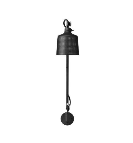 Vipp 522 Væglampe Ø: 11 cm - Sort