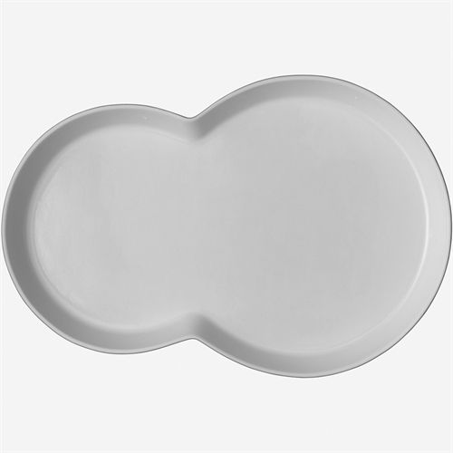 Vipp 214 Tallerken 2 stk B: 16 cm - Hvid