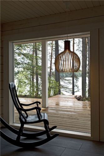 Secto Design Octo 4241 Mini Ø: 45 cm - Valnød 
