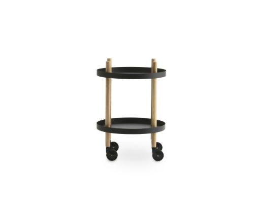 Normann Copenhagen Block Rullebord Ø: 45 cm - Sort