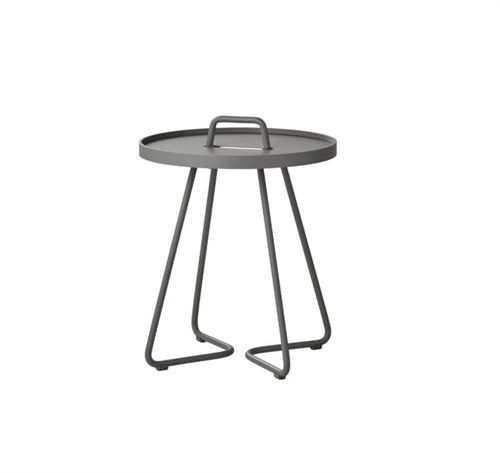 Cane-line Outdoor One The Move Sidebord Eksta Lille - Light Grey