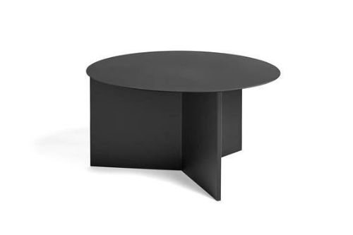 HAY Slit Table XL Coffee Table Ø: 65 cm - Black 