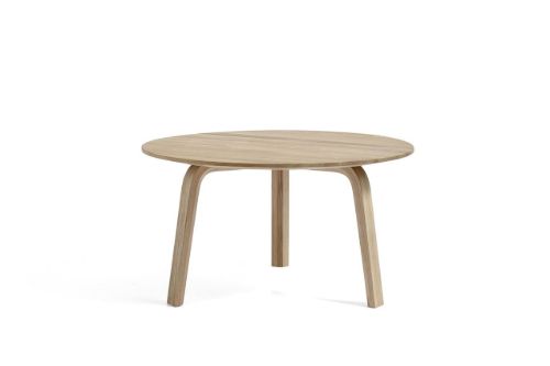 HAY Bella Coffee Table Ø: 60 cm - Lacquered Oak 