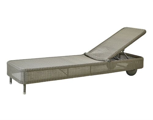 Cane-line Outdoor Presley Solvogn L: 202 cm - Taupe
