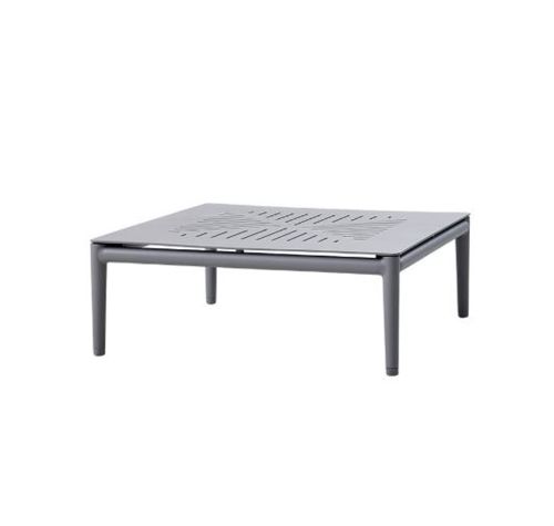 Cane-line Outdoor Conic Sofabord 75x75 cm - Light Grey 