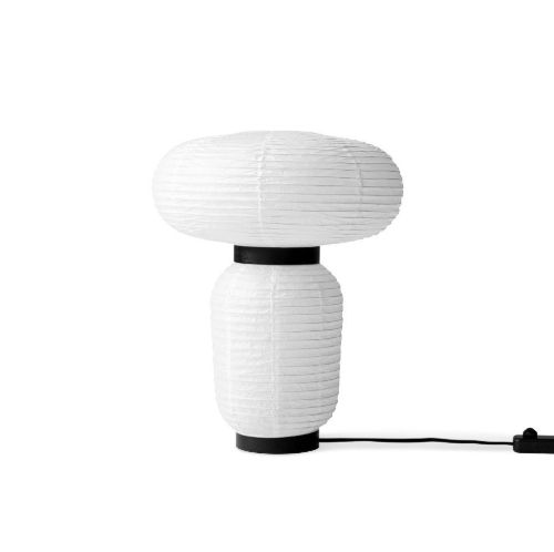 &Tradition Formakami JH18 Table Lamp H: 50 cm - Ivory White/Black