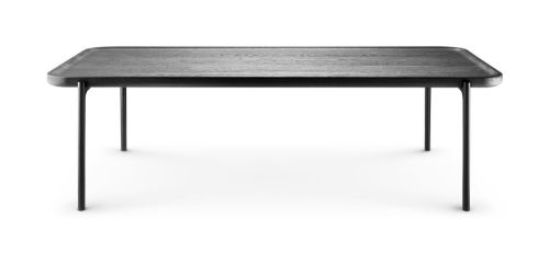 Please Wait To Be Seated Savoye Sofabord L: 120 x H: 35 cm - Sortbejdset Eg