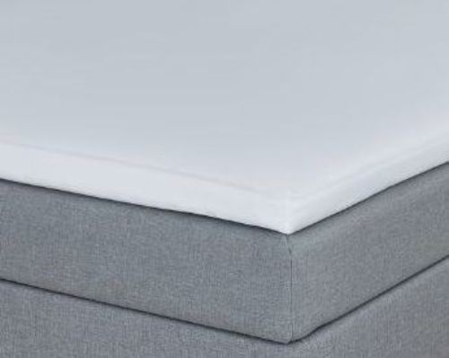 CPH Living Kuvertlagen Egyptisk Bomuldssatin 140x200x6 cm - Hvid