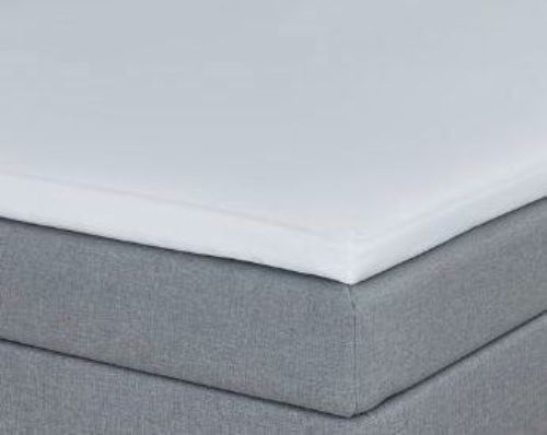 CPH Living Kuvertlagen Egyptisk Bomuldssatin 90x200x6 cm - Hvid