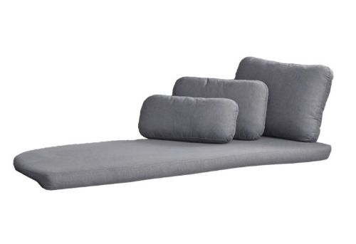 Cane-line Outdoor Savannah Daybed højre modul, hyndesæt - Grey Farvekode: YS95 