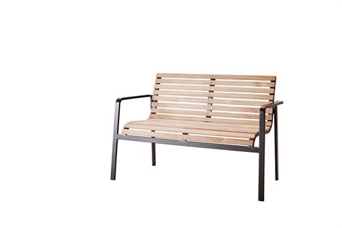 Cane-line Outdoor Parc Bænk B: 128 cm - Teak 