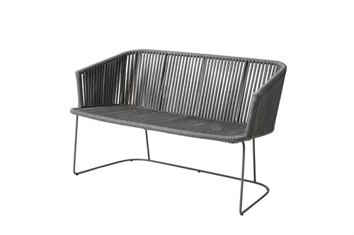 Cane-line Outdoor Moments bænk - Grey 