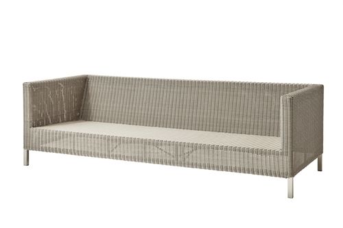 Cane-line Outdoor Connect 3 Pers. Sofa L: 213 cm - Taupe