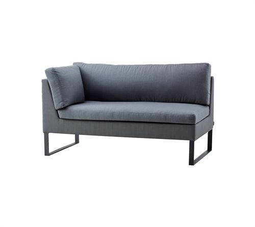Cane-line Outdoor Flex 2 Pers. Sofa Højre Modul - Grey