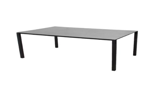 Cane-line Outdoor Pure Havebord 200x100 cm - Lava Grey/Concrete Grey