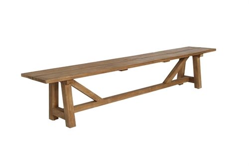 Sika-Design George Bænk B: 220 cm  - Teak