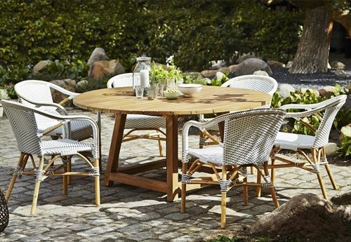 Sika-Design Madeleine Stol  - Hvid/Cappuchino