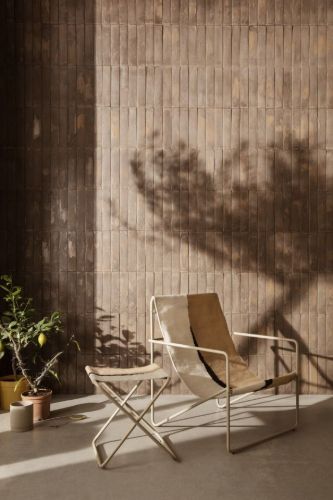 Ferm Living Desert Lounge Chair 63x77,5 cm - Cashmere/Soil