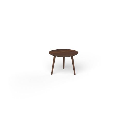 VIA Copenhagen Round Sofabord ØxH: 48x35 cm - Smoked Oak