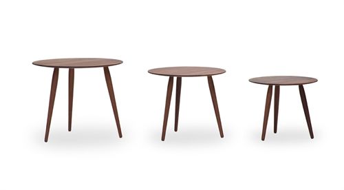 Bruunmunch PLAYround Coffee Table Ø: 60 cm H: 38 cm - Smoked Oak