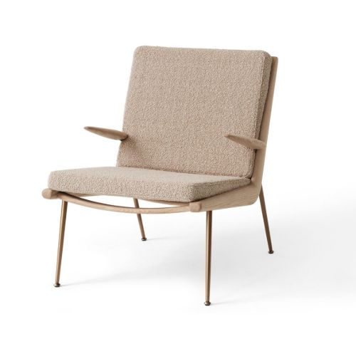 &Tradition Boomerang HM2 Loungestol m/armlæn - Olieret Eg/Karakorum