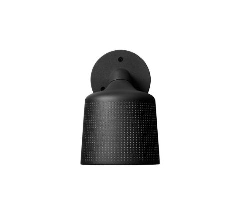 Vipp 551 Udendørs vægspot Ø:13,5cm - Sort