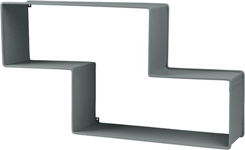 GUBI Dédal Shelf, 89x48,5x19,5 cm - Stone Grey Semi Matt
