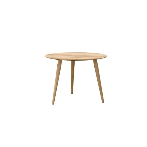 Bruunmunch PLAYround Coffee Table Ø: 60 cm H: 38 cm - Natural Oak