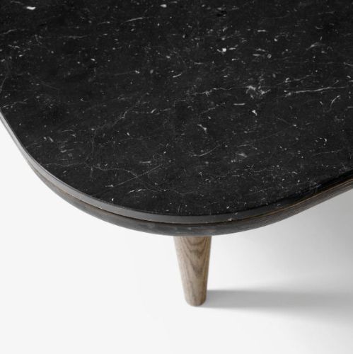 &Tradition Fly SC5 Lounge Table 60x120 cm - Smoked Oiled Oak/Honed Nero Marquina