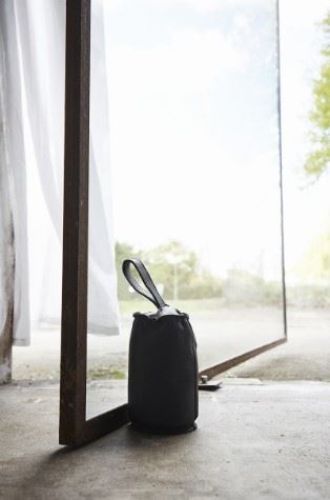 Muubs Dørstopper Camou 3 kg 20x12 cm - Sort/Bøffelæder 
