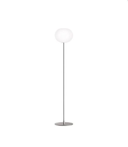 Flos Glo-Ball Floor 2 H: 175 cm - Sølv