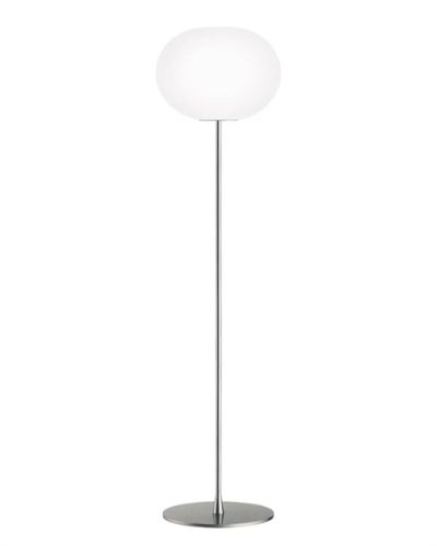 Flos Glo-Ball Floor 3 H: 185 cm - Sølv