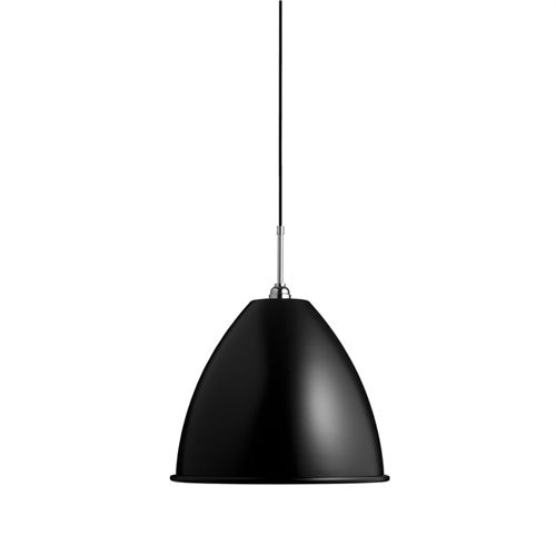Bestlite BL9 Pendant Ø:40 cm  L  Chrome Base - Black skærm