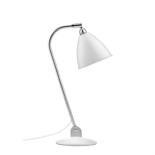 Bestlite BL2 Table Lamp Ø:16 cm Chrome Base - Matt White skærm