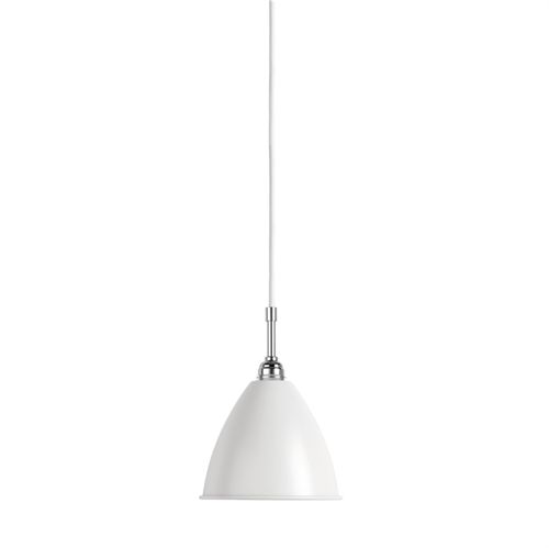 Bestlite BL9 Pendant Ø:16 cm Chrome Base - Matt White skærm