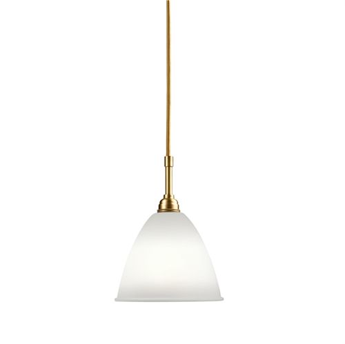 Bestlite BL9 Pendant Ø:16 cm Brass base - Bone China skærm