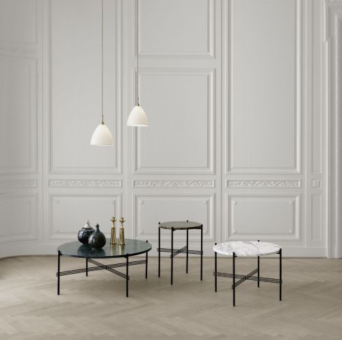 Bestlite BL9 Pendant Ø:16 cm Brass base - Bone China skærm