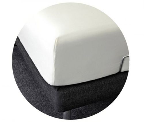 CPH Living Faconlagen Percale 140x200x30 cm - Hvid
