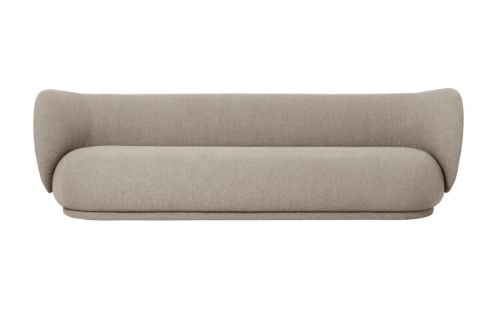 Ferm Living Rico 4 Personers Sofa Boucle L: 260 cm - Sand