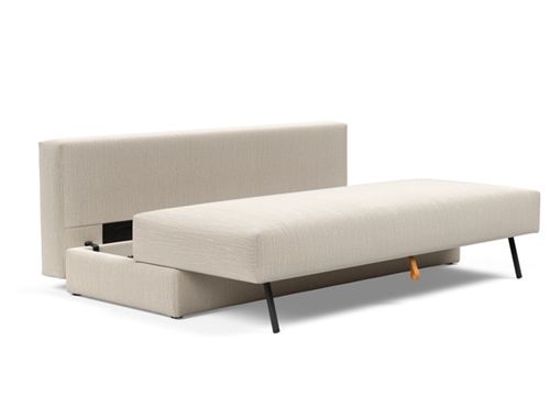Innovation Living Osvald Sovesofa L: 200 cm - Mat Sort/Blida Sand Grey