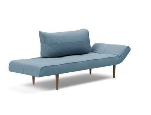 Innovation Living Zeal Styletto Daybed 72x178 cm - Mørkt Træ/Mixed Dance Light Blue