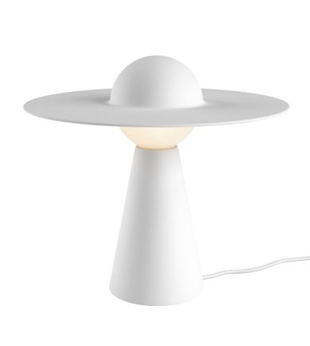 Moebe Ceramic Table Lamp H: 33 cm - White